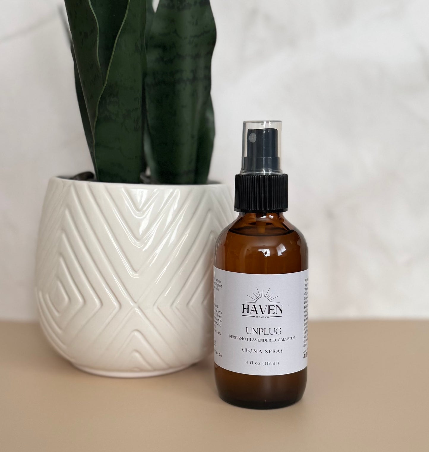 Unplug Aroma Spray-Lavender, Rosemary, Eucalyptus Scent