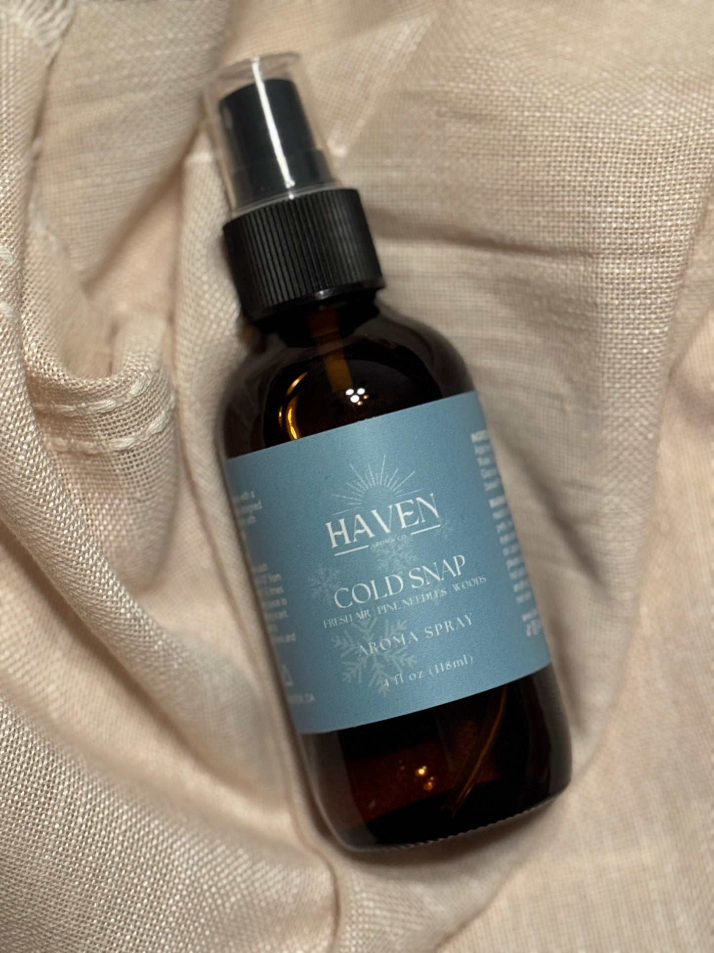 Picture of Cold Snap Aroma Spray, use to refresh your space.