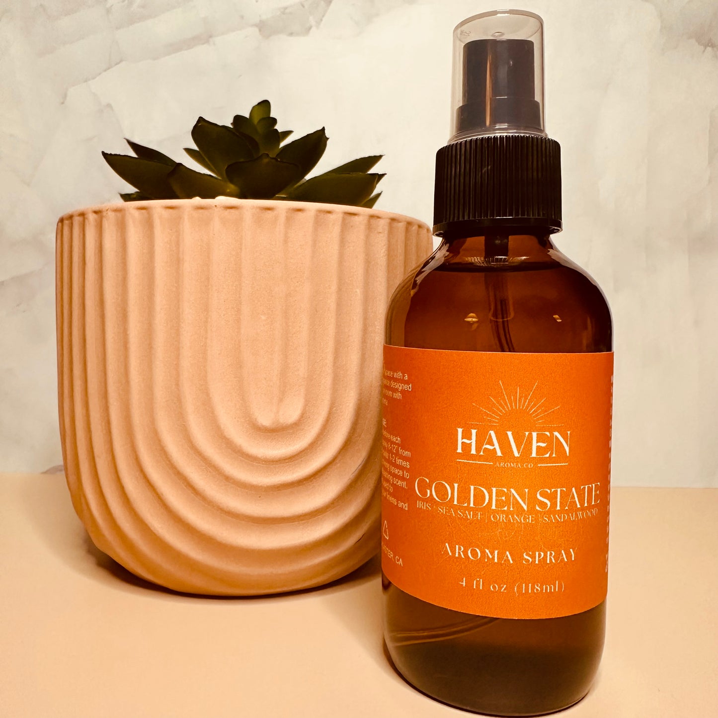 Golden State Aroma Spray- Sea Salt, Orange, Sandalwood Scent