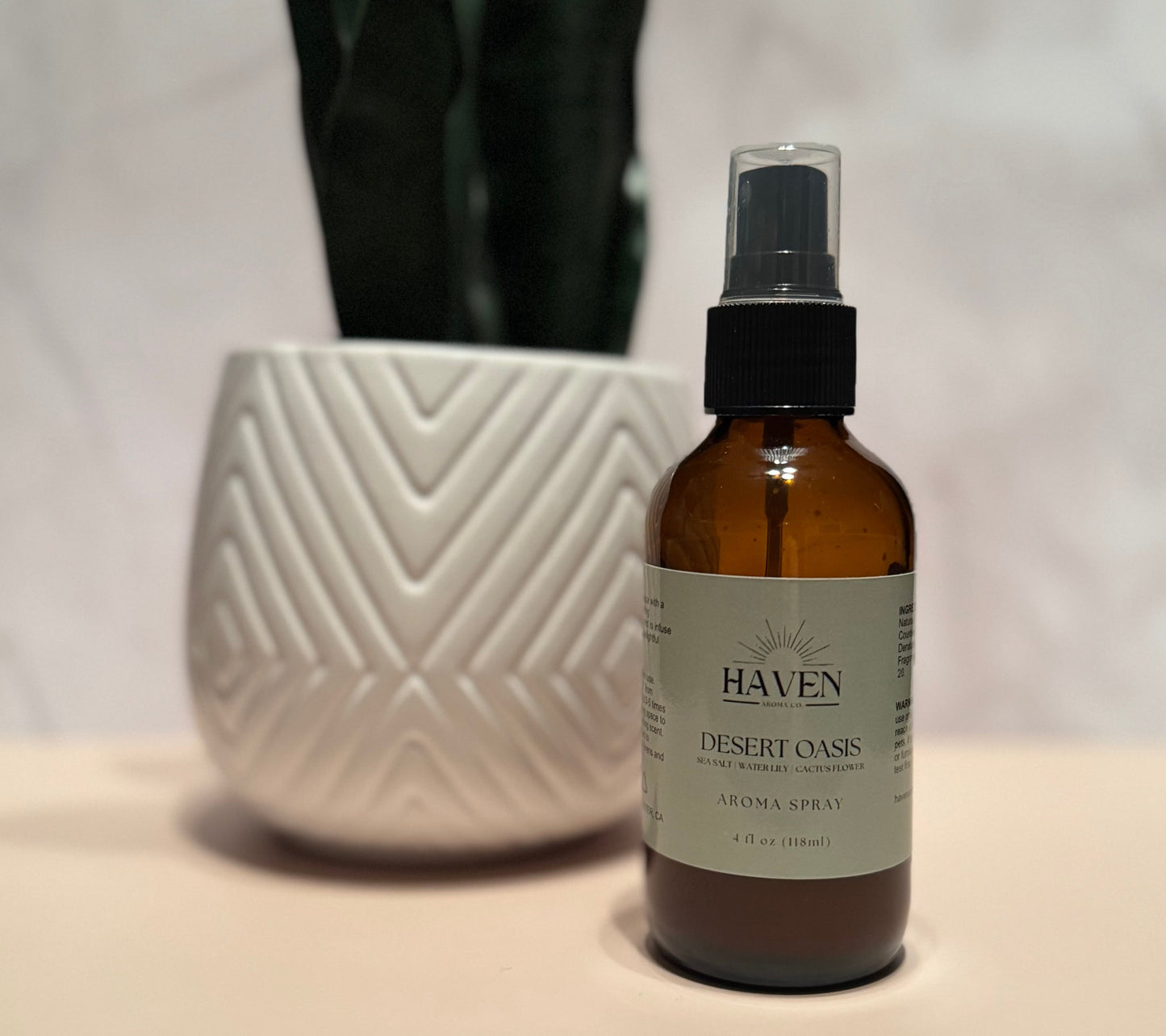 Desert Oasis Aroma Spray - Sea Salt, Water Lily, Cactus Flower Scent