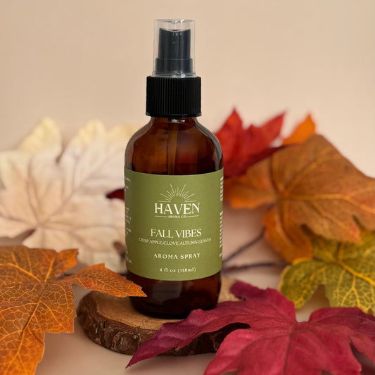Fall Vibes Aroma Spray- Apple, Clove, Autumn Leaves Scent