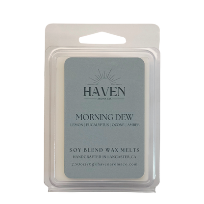 Morning Dew Wax Melts - Ozone, Lemon, Amber Scent