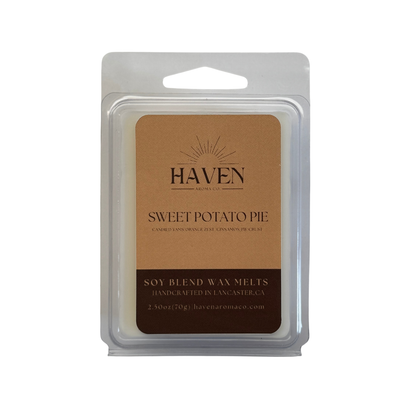 Sweet Potato Pie - Candied Yams, Cinnamon, Pie Crust Scented Wax Melts